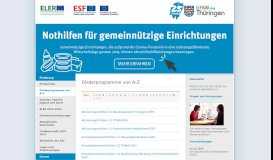 
							         GFAW - Thüringen + Förderung + Förderprogramme von A-Z + ...								  
							    