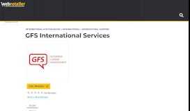 
							         GFS International Services: Reviews, news, discussions, compatibility ...								  
							    