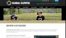 
							         GG Teachers - Global Glimpse								  
							    