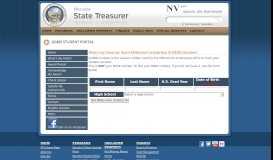 
							         GGMS Student Portal - Nevada State Treasurer								  
							    