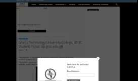 
							         Ghana Technology University College, GTUC Student Portal: sip.gtuc ...								  
							    