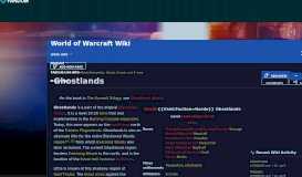 
							         Ghostlands | World of Warcraft Wiki | FANDOM powered by Wikia								  
							    