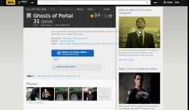 
							         Ghosts of Portal 31 (2018) - IMDb								  
							    