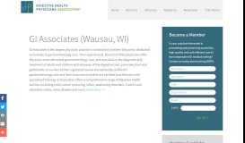 
							         GI Associates (Wausau, WI) - Digestive Health Physicians Association								  
							    