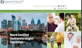 
							         GI Specialist - Philadelphia, Bala Cynwyd, PA Gastroenterologist								  
							    