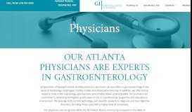 
							         GI Specialists of Georgia Atlanta GA | Physicians								  
							    