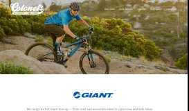 
							         Giant — COLONEL'S BICYCLES								  
							    