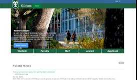 
							         Gibson Online - Tulane University								  
							    