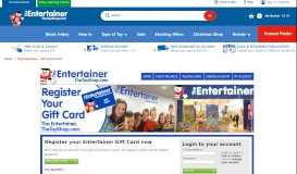 
							         Gift Card Portal | The Toyshop Site - The Entertainer								  
							    