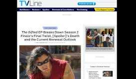 
							         'Gifted' Recap: Season 2 Finale — [Spoiler] Dies — Will Series Return ...								  
							    