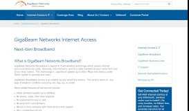 
							         GigaBeam Broadband - WVVA.net								  
							    