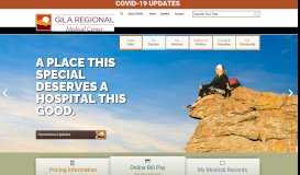 
							         Gila Regional Medical Center: Your Community Hospital								  
							    