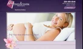
							         Gill Obstetrics & Gynecology Medical Group, Inc.: OB/GYN Services ...								  
							    