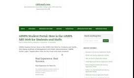 
							         GIMPA Student Portal: Here is the GIMPA MIS Web for ...								  
							    