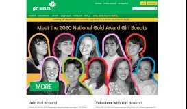 
							         Girl Scouts - Building Girls of Courage, Confidence, and Character								  
							    