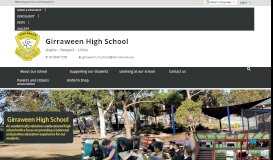 
							         Girraween High School: Home								  
							    