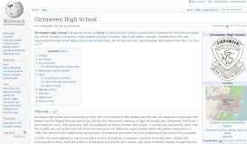 
							         Girraween High School - Wikipedia								  
							    