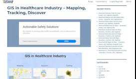 
							         GIS in Healthcare Industry - Mapping, Tracking, Discover - GIS MAP ...								  
							    