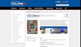 
							         GIS Intro - City of Columbus								  
							    