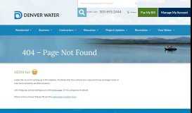 
							         GIS Maps and Data Requests | Denver Water								  
							    