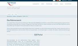 
							         GIS Portal - AED-SICAD GmbH								  
							    