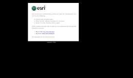 
							         GIS Portal Toolkit - Esri Support								  
							    