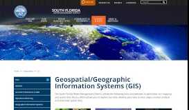 
							         GIS - South Florida Water Management District								  
							    