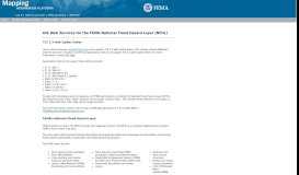 
							         GIS Web Services for the FEMA National Flood Hazard Layer (NFHL)								  
							    