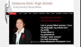 
							         Gisborne Girls High School								  
							    