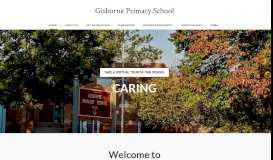 
							         Gisborne Primary School								  
							    