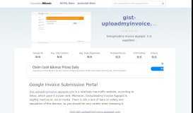 
							         Gist-uploadmyinvoice.appspot.com website. Google Invoice ...								  
							    