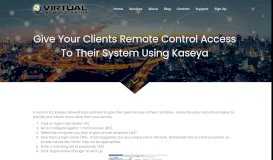 
							         Give Your Clients Remote Control Access To Their System Using ...								  
							    
