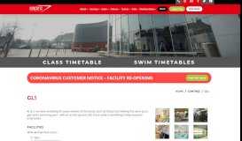 
							         GL1 Leisure Centre - Gym, Fitness, Swim and Sports - Aspire Trust								  
							    