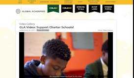 
							         GLA Video: Support Charter Schools! | Global Leadership Academy ...								  
							    