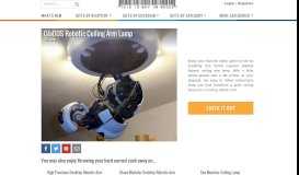 
							         GlaDOS Robotic Ceiling Arm Lamp - ThisIsWhyImBroke								  
							    