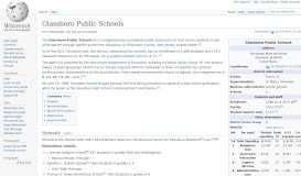 
							         Glassboro Public Schools - Wikipedia								  
							    