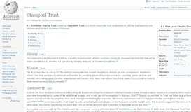 
							         Glasspool Trust - Wikipedia								  
							    