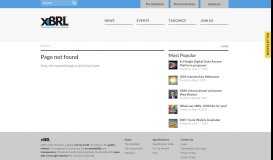 
							         GLEIF Annual Accounts - XBRL International								  
							    