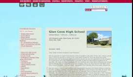 
							         Glen Cove High School - Glen Cove City Schools								  
							    