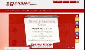 
							         Glendale Elementary / Homepage - princetonschools.net								  
							    