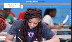 
							         Glenn Hills High School / Homepage - Richmond County School System								  
							    