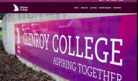 
							         Glenroy College								  
							    