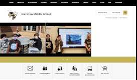 
							         Glenview Middle School / Homepage - Anderson School District Five								  
							    
