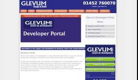 
							         Glevum Developer Portal | Glevum Windows Doors and Conservatories								  
							    