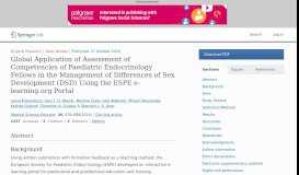 
							         Global Application of Assessment of Competencies of Paediatric ...								  
							    