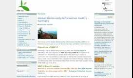 
							         Global Biodiversity Information Facility - Germany | Gbif-Deutschland								  
							    