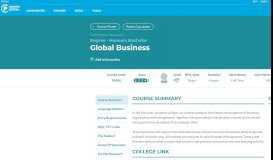 
							         Global Business - Careers Portal								  
							    