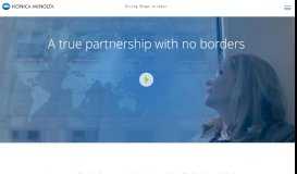 
							         Global Business Services – a true partnership - Konica Minolta								  
							    