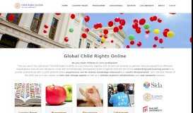 
							         Global Child Rights Online								  
							    