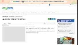 
							         Global Credit Portal | Latest & Breaking News on Global Credit Portal ...								  
							    